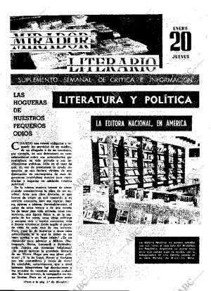 ABC MADRID 20-01-1966 página 19