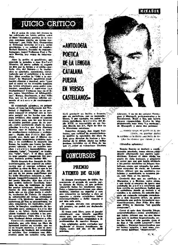ABC MADRID 20-01-1966 página 25
