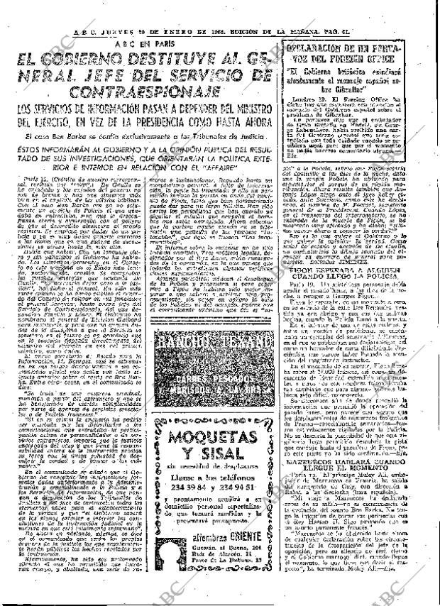 ABC MADRID 20-01-1966 página 41