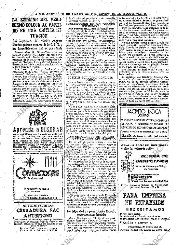 ABC MADRID 20-01-1966 página 42
