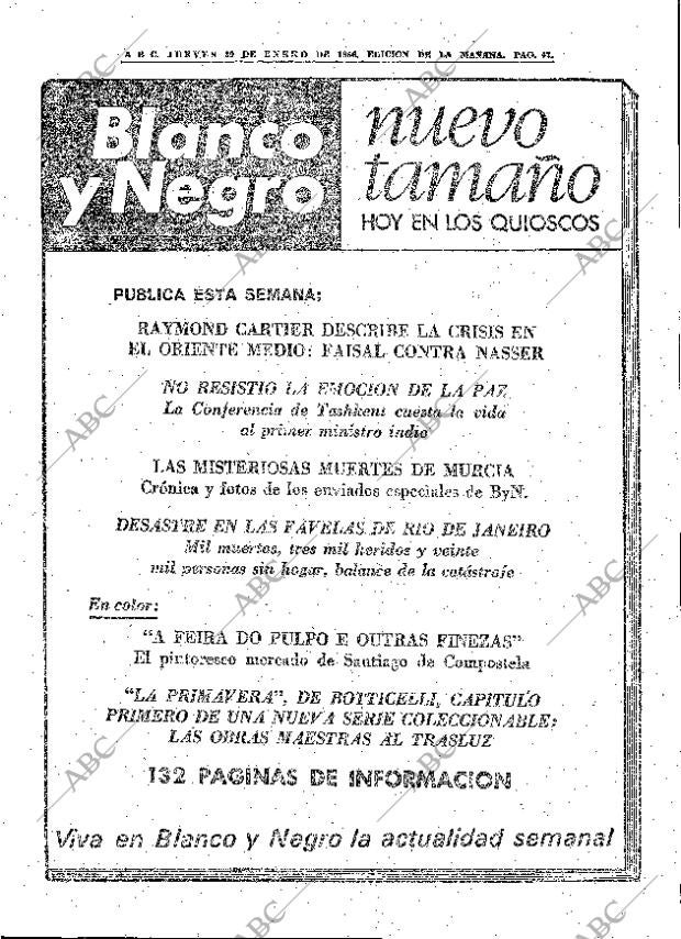 ABC MADRID 20-01-1966 página 47