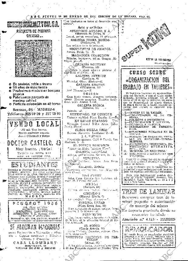 ABC MADRID 20-01-1966 página 68