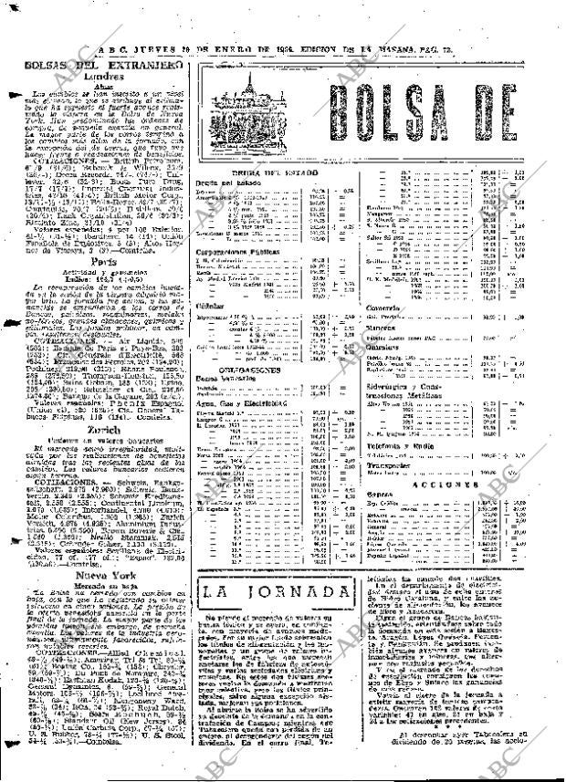 ABC MADRID 20-01-1966 página 72