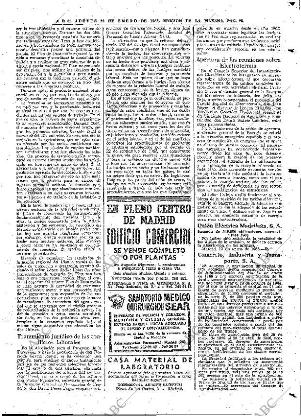 ABC MADRID 20-01-1966 página 75