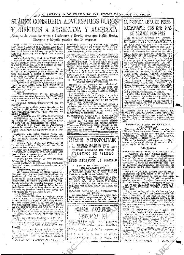 ABC MADRID 20-01-1966 página 79