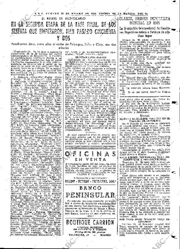 ABC MADRID 20-01-1966 página 81