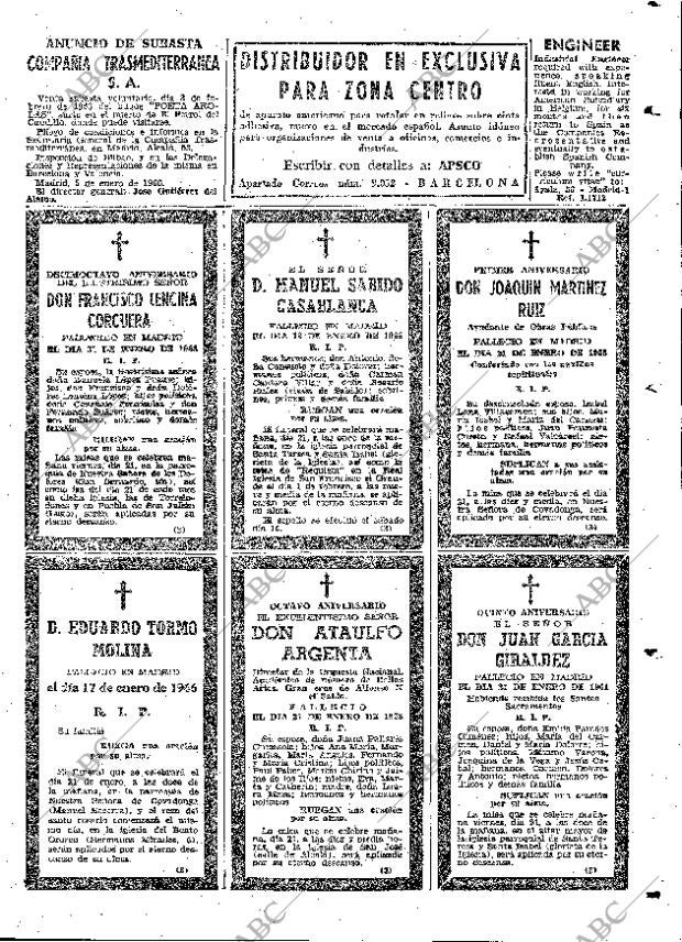 ABC MADRID 20-01-1966 página 99