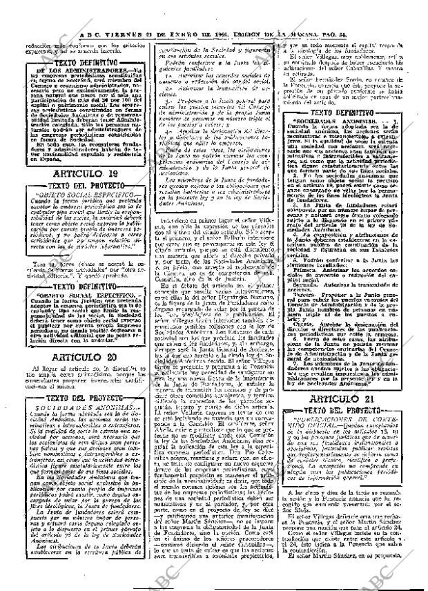 ABC MADRID 21-01-1966 página 34