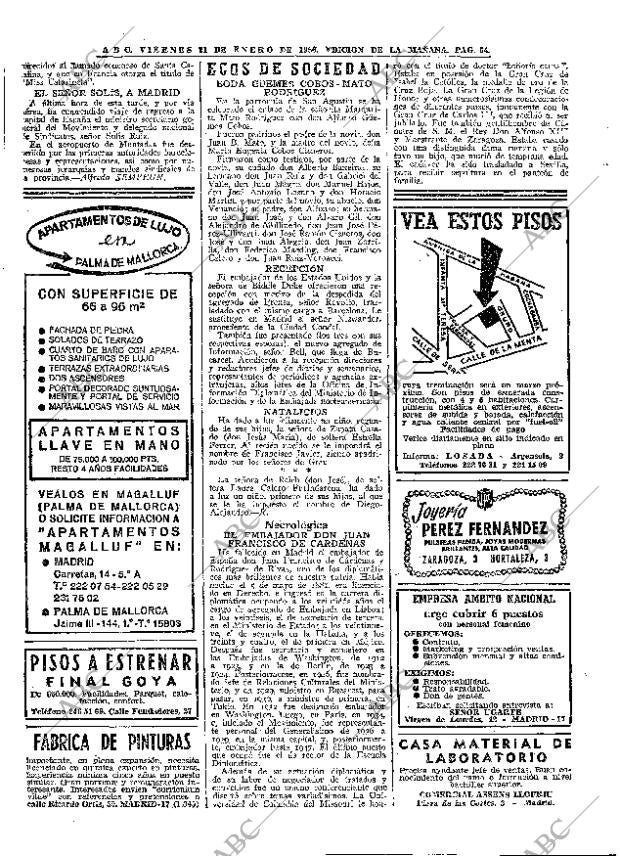 ABC MADRID 21-01-1966 página 54