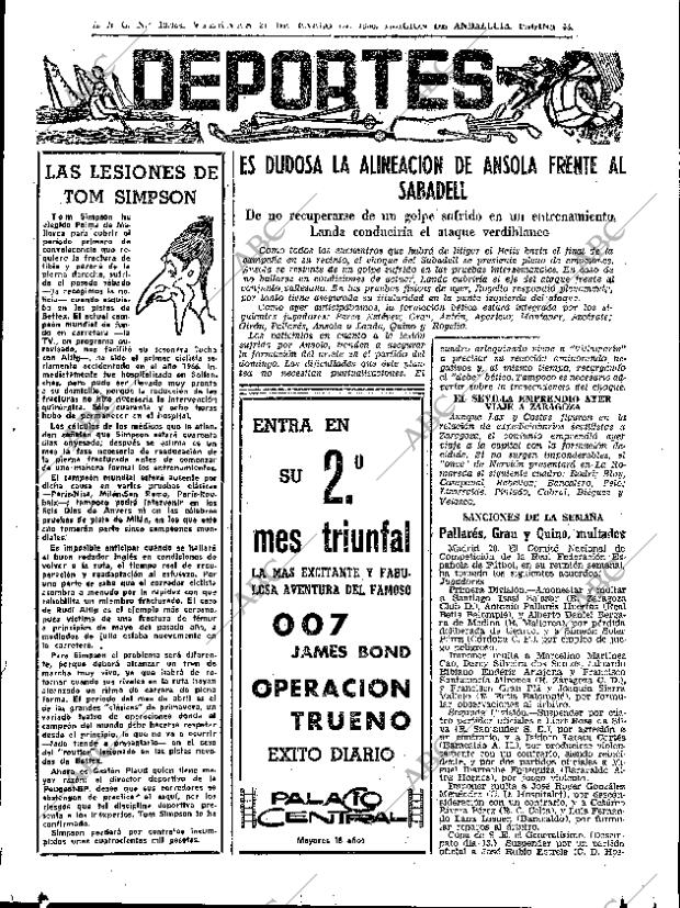 ABC SEVILLA 21-01-1966 página 43