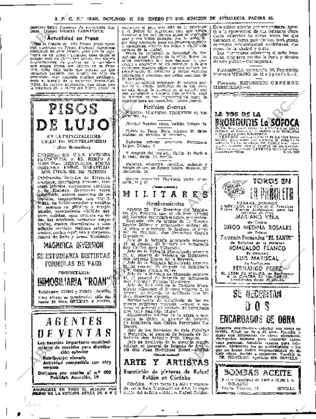 ABC SEVILLA 23-01-1966 página 60