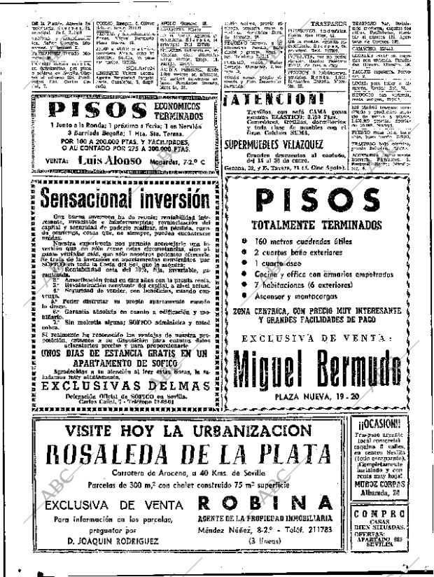 ABC SEVILLA 23-01-1966 página 70