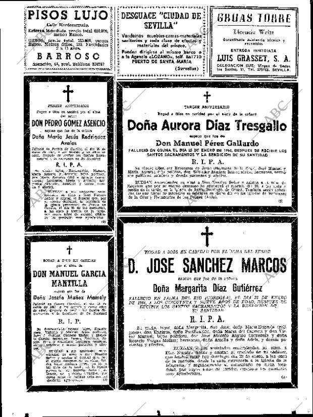 ABC SEVILLA 23-01-1966 página 76