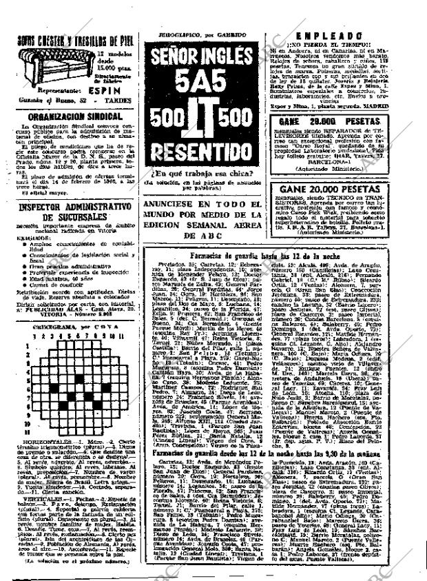 ABC MADRID 25-01-1966 página 103