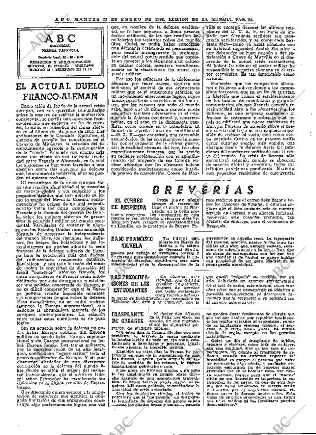 ABC MADRID 25-01-1966 página 34