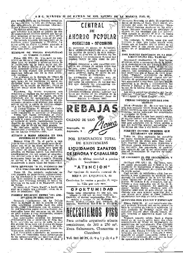 ABC MADRID 25-01-1966 página 48