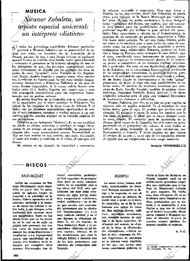 BLANCO Y NEGRO MADRID 29-01-1966 página 120