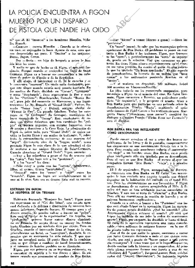 BLANCO Y NEGRO MADRID 29-01-1966 página 52
