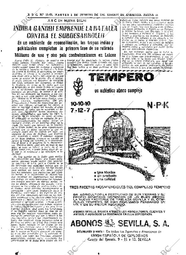 ABC SEVILLA 01-02-1966 página 19