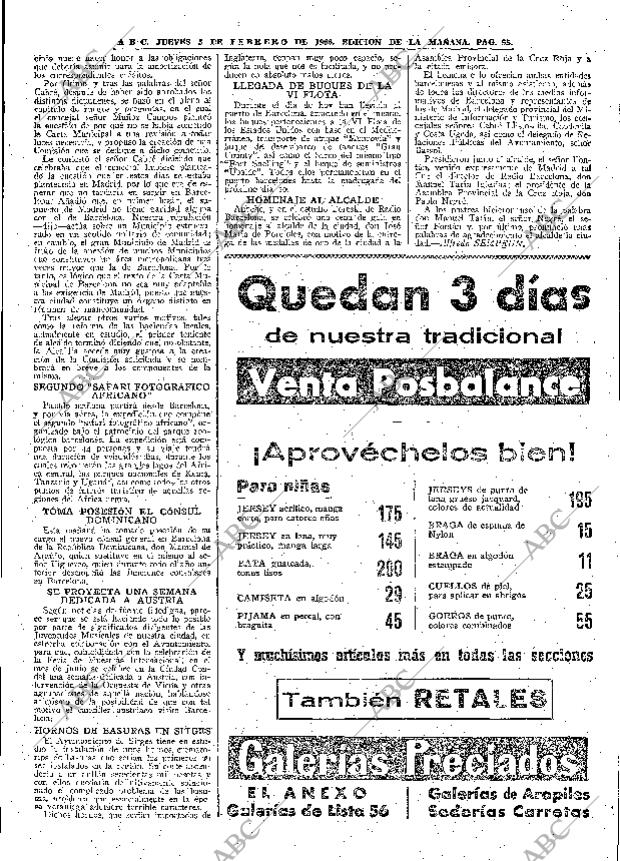 ABC MADRID 03-02-1966 página 55