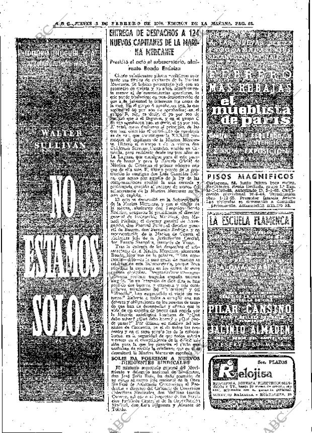 ABC MADRID 03-02-1966 página 56