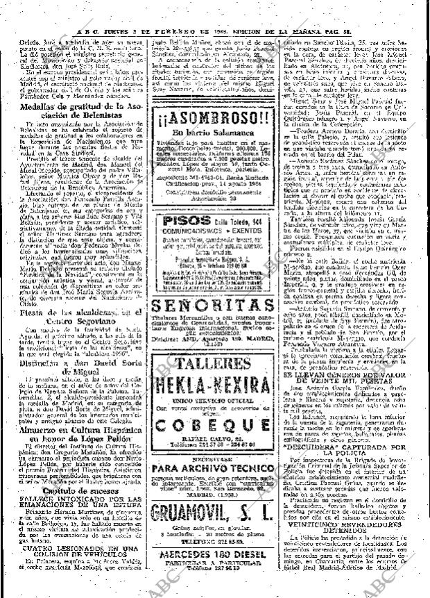 ABC MADRID 03-02-1966 página 58