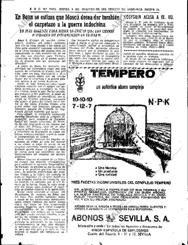 ABC SEVILLA 03-02-1966 página 17