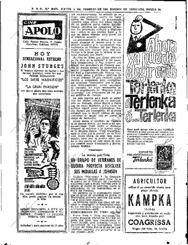 ABC SEVILLA 03-02-1966 página 18