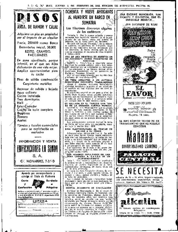 ABC SEVILLA 03-02-1966 página 26
