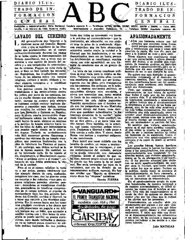 ABC SEVILLA 03-02-1966 página 3