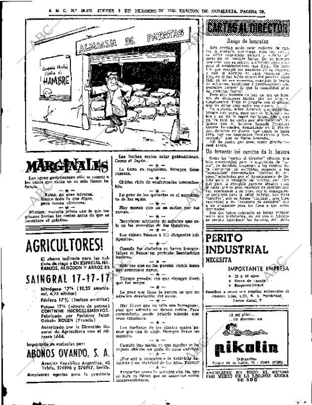 ABC SEVILLA 03-02-1966 página 39