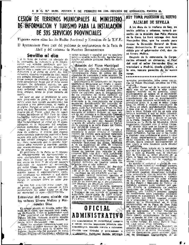 ABC SEVILLA 03-02-1966 página 41