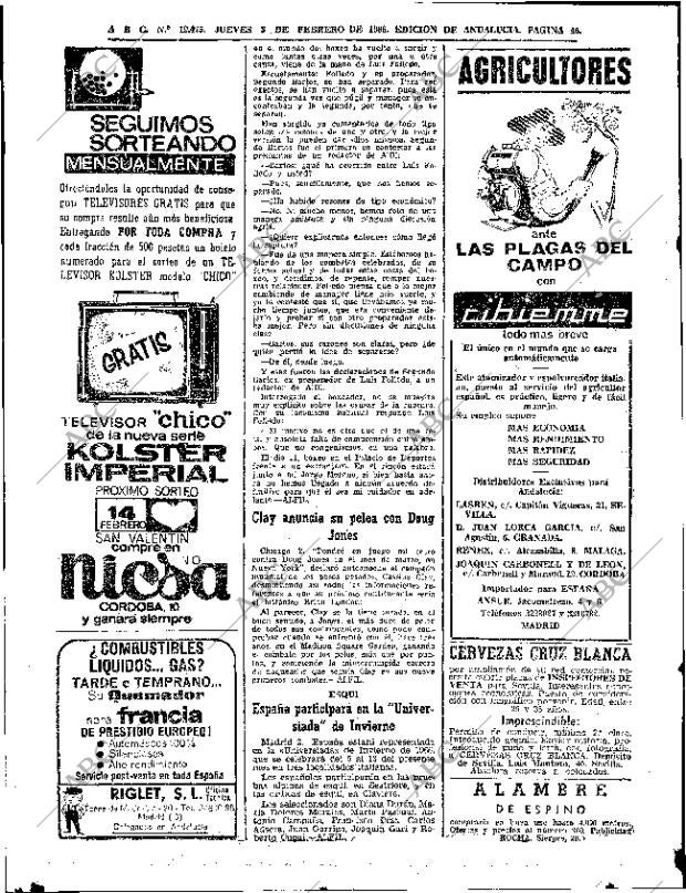 ABC SEVILLA 03-02-1966 página 46