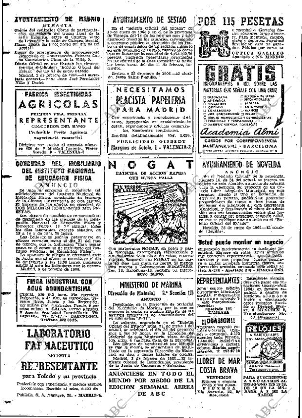 ABC MADRID 06-02-1966 página 118