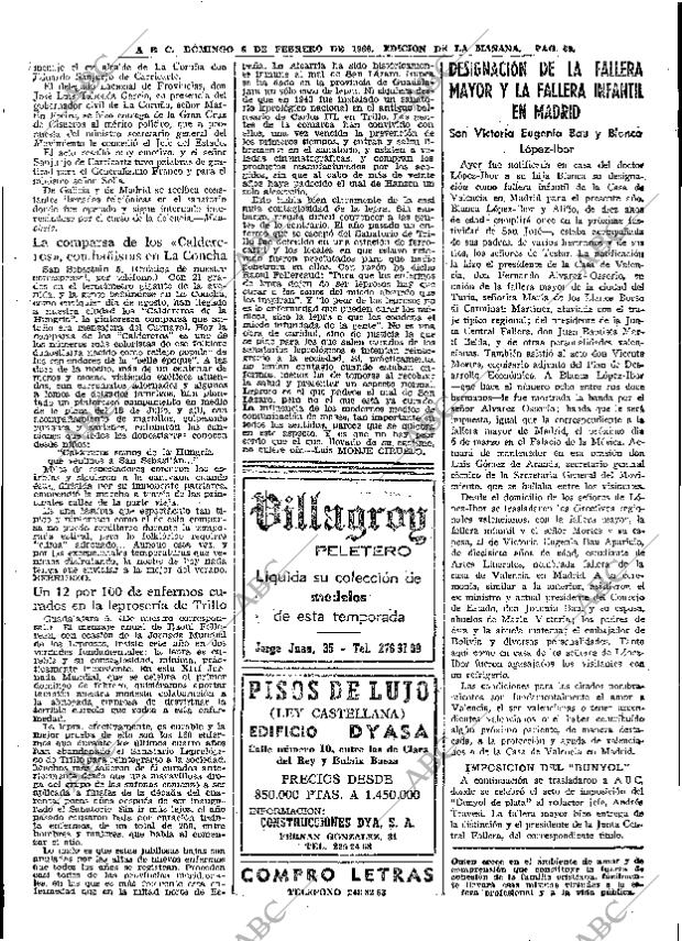 ABC MADRID 06-02-1966 página 69