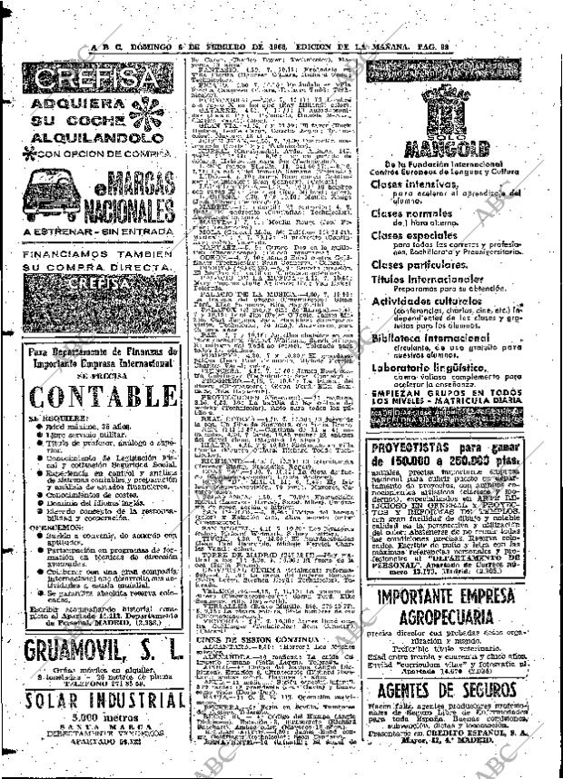 ABC MADRID 06-02-1966 página 98