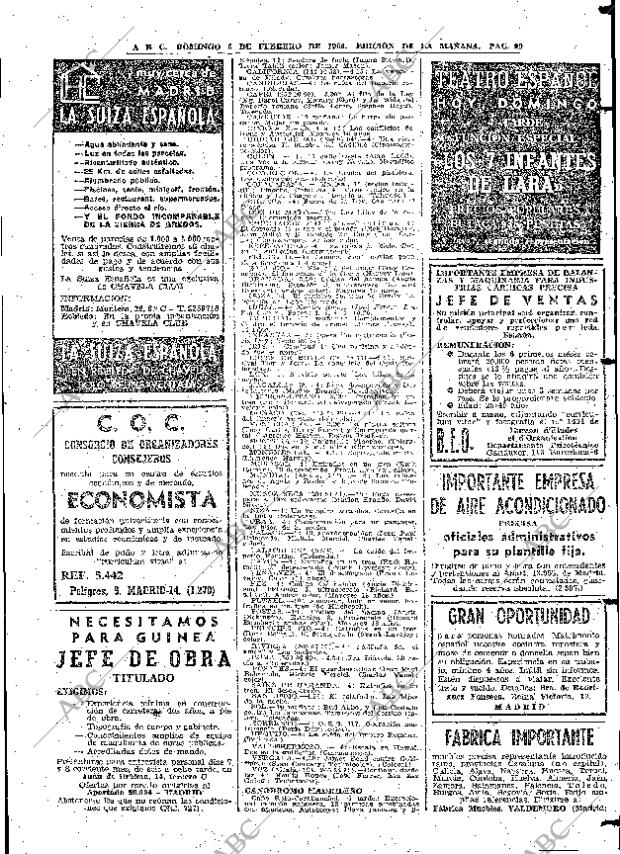 ABC MADRID 06-02-1966 página 99