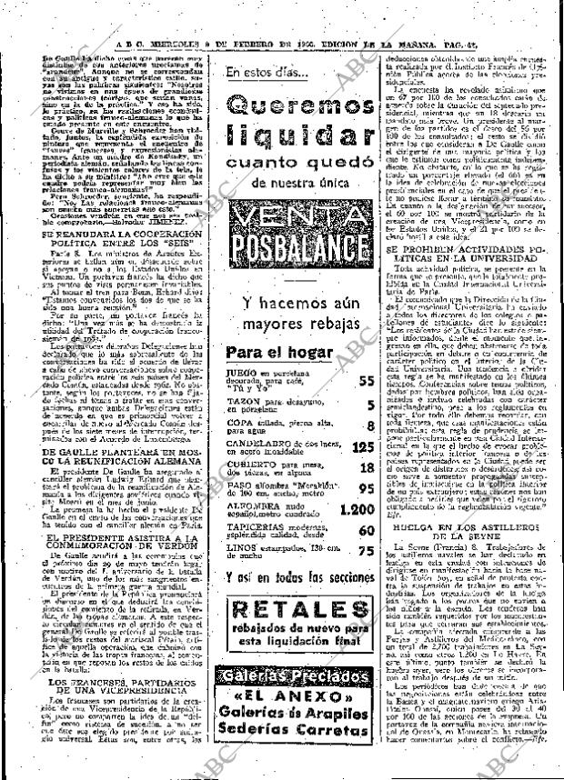 ABC MADRID 09-02-1966 página 42
