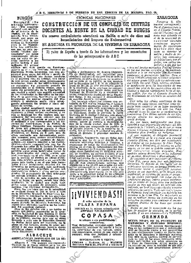 ABC MADRID 09-02-1966 página 63