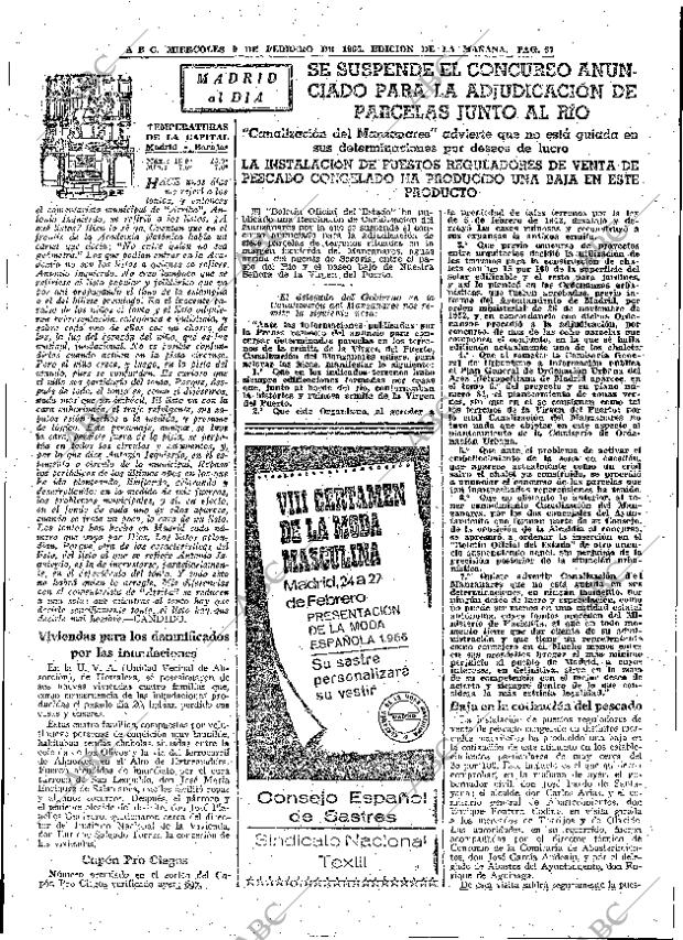 ABC MADRID 09-02-1966 página 67