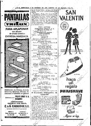 ABC MADRID 09-02-1966 página 72