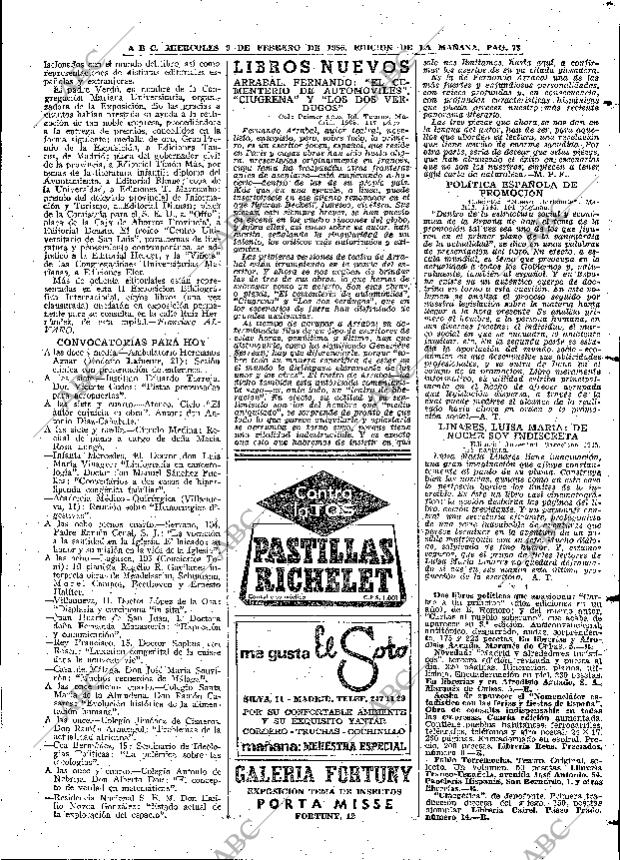 ABC MADRID 09-02-1966 página 73