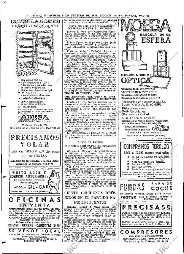 ABC MADRID 09-02-1966 página 80