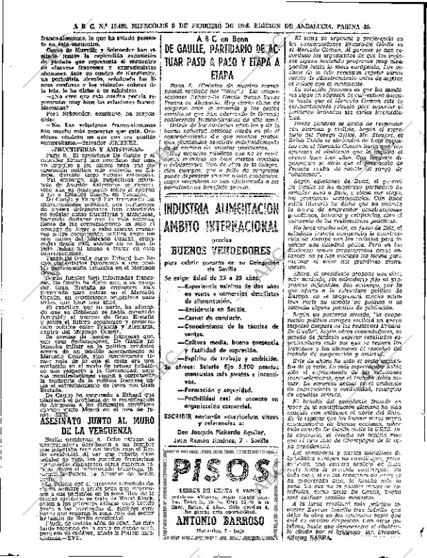 ABC SEVILLA 09-02-1966 página 20