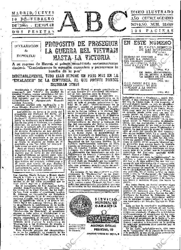 ABC MADRID 10-02-1966 página 33