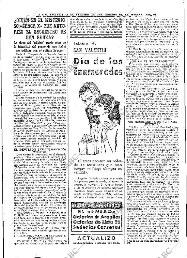 ABC MADRID 10-02-1966 página 40