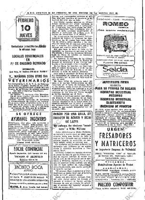 ABC MADRID 10-02-1966 página 48