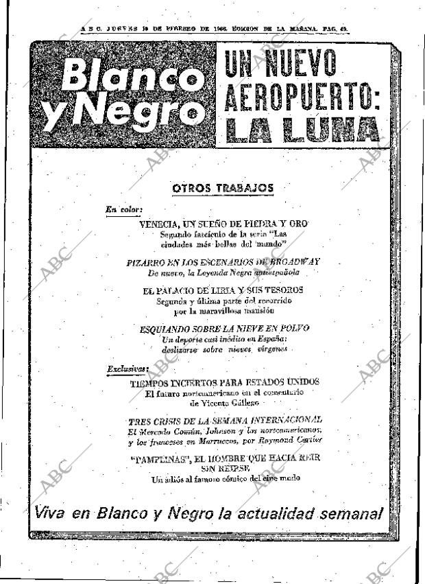 ABC MADRID 10-02-1966 página 49