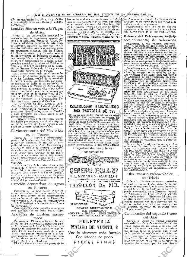 ABC MADRID 10-02-1966 página 55