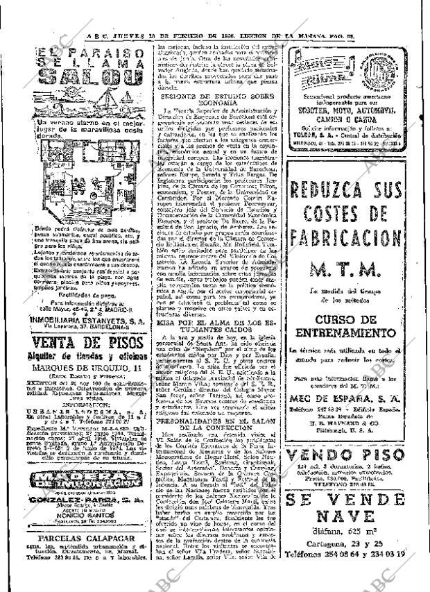 ABC MADRID 10-02-1966 página 60